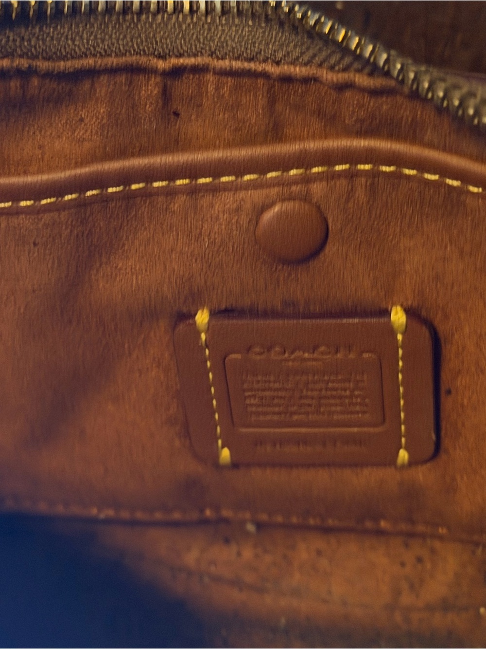 Hammitt Tan Pebbled Leather Crossbody with Gold Studs - Picture 6 of 6